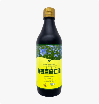 カナダ産有機亜麻仁油（370ml）